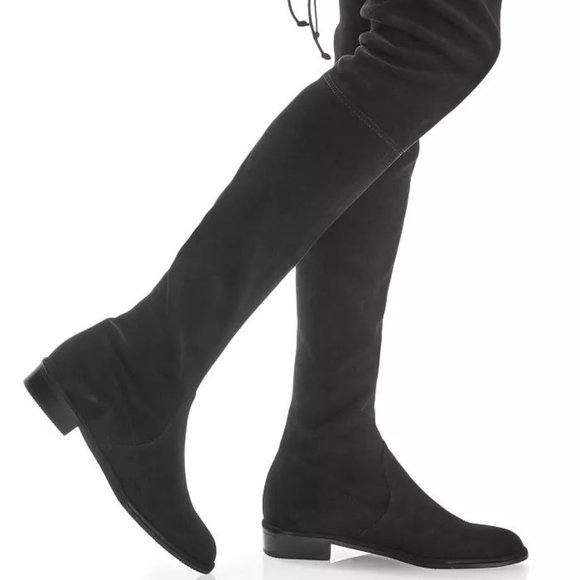 NEW Stuart Weitzman Jocey Suede Over-The-Knee Boot US 10 - Picture 1 of 10